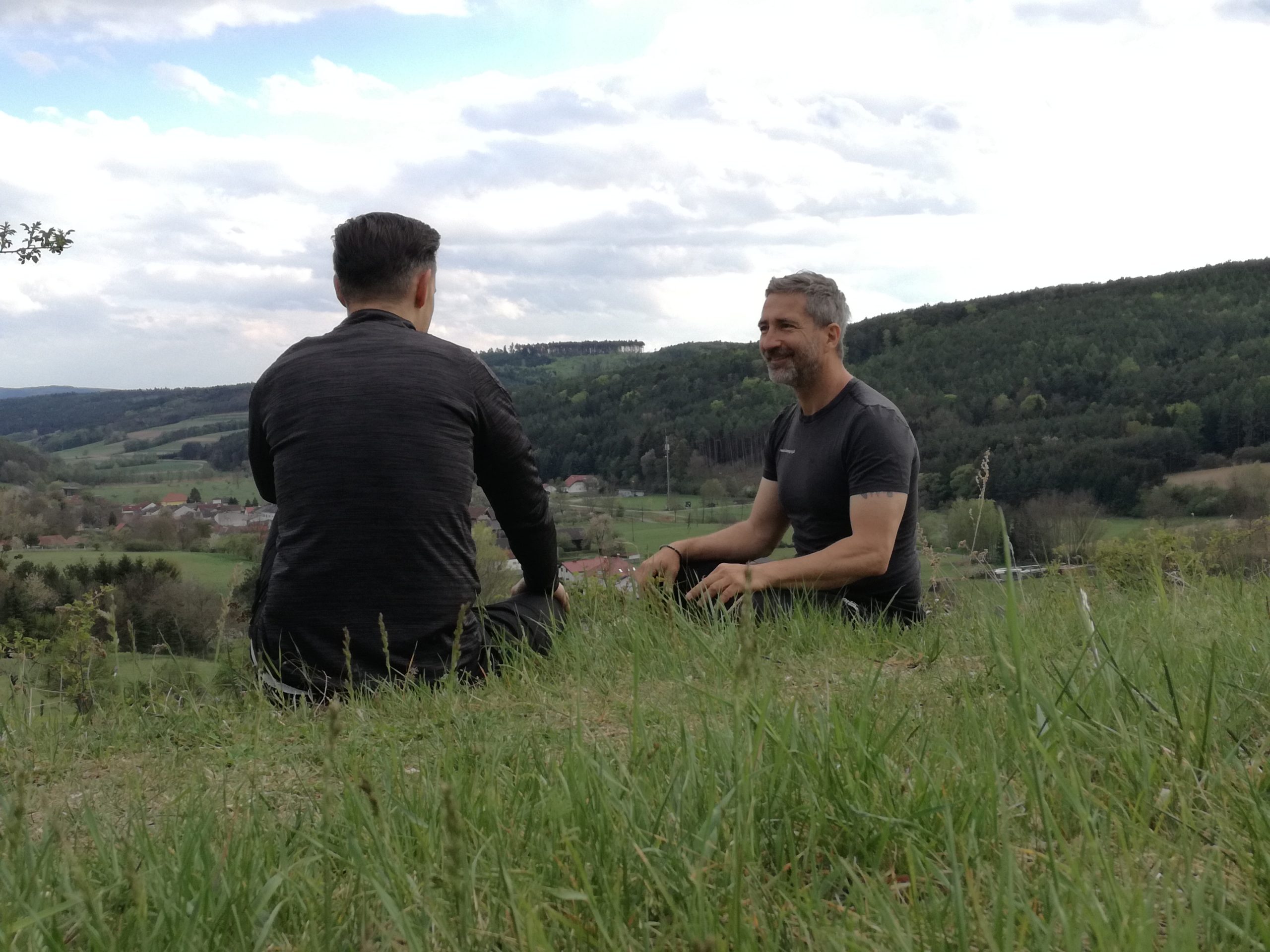 Entspannung Meditation in der Natur